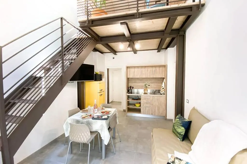 New Agriloft 4 Palms Clima, Giardino E Wi-Fi A 50 Mt Dal Mare Appartement Bordighera 0*,  Italië